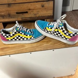 Vans old skool crazy check